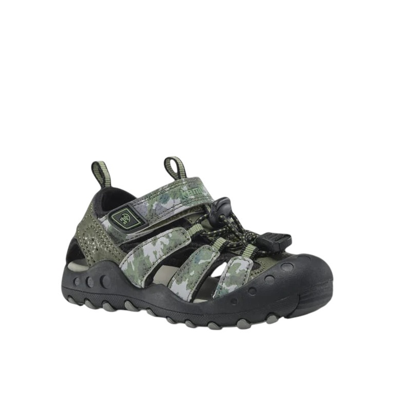 Kamik Sandal Crab (waterproof synthetic leather) olive children